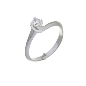 Δαχτυλίδι Μονόπετρο με Διαμάντι 0,25 Ct , F , VS N51-025CT